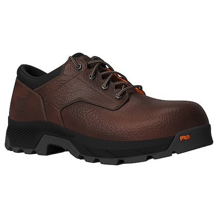 Men's Oxford Shoe, 9 1/2, Leather, Brown