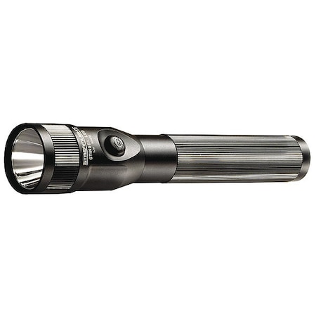 Black Rechargeable LED Industrial Flashlight, NiMH 3.6V, 425lm