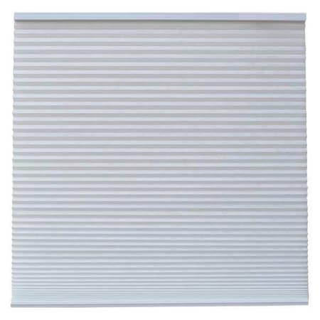 Cellular Shade, Polyester, 48"L, 48"W, White