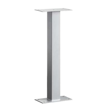 Pedestal, Gray, Powder Coated, Bolt, Mail Chest