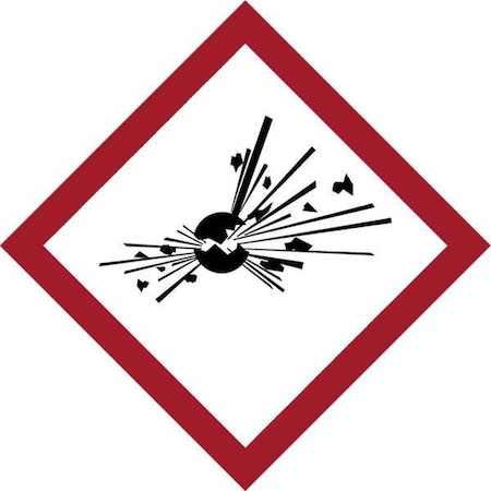 Label,GHS Explosive,Vinyl,16/Sheet