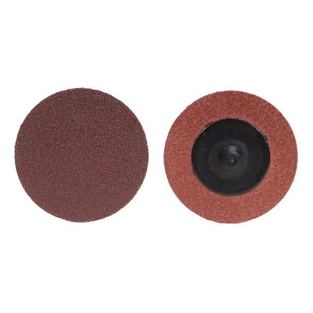 Quick Change Disc,2In,80Grit,TR,PK100