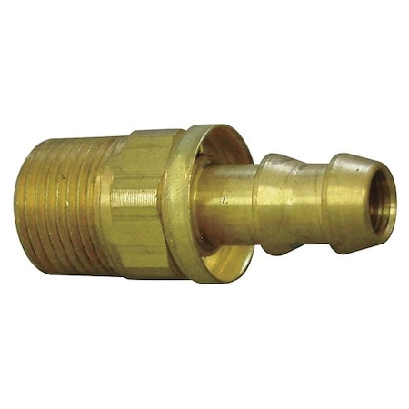 Hydraulic Hose Fitting, Straight, 1/4