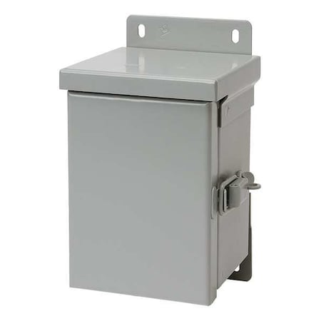 Flush Latch Electrical Enclosures, 20 in H, 6.62 in D, 20 in W, 1, Steel