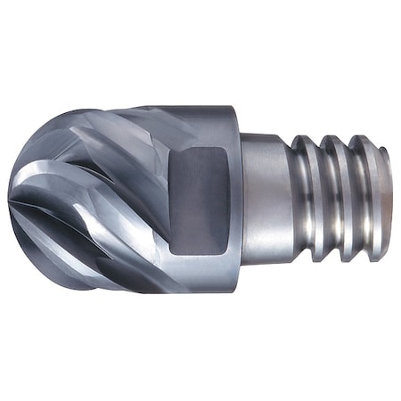 Exchangeable Head End Mill, 78PXBM Series, 1.0000" Max Cut Dia, 0.700" Depth of Cut