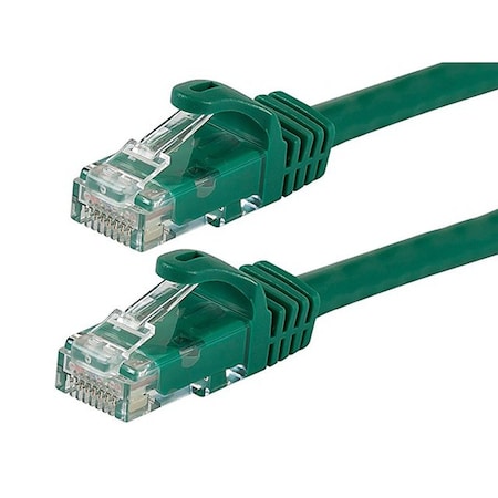 Ethernet Cable,Cat 6,Green,1 ft.
