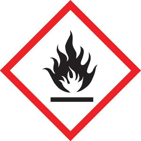Label,Flame,1x1 In,Ctd Paper,250 Roll