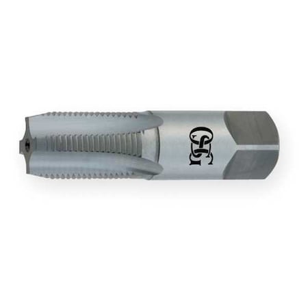 Pipe Tap, 3/8"-18, Taper, 4 Flutes, NPS