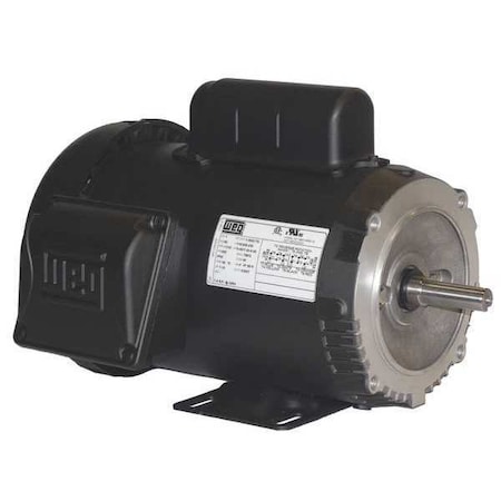 Capacitor-Start/Run General Purpose Motor, 1 hp HP, 115/208-230V AC Voltage, 56C Frame
