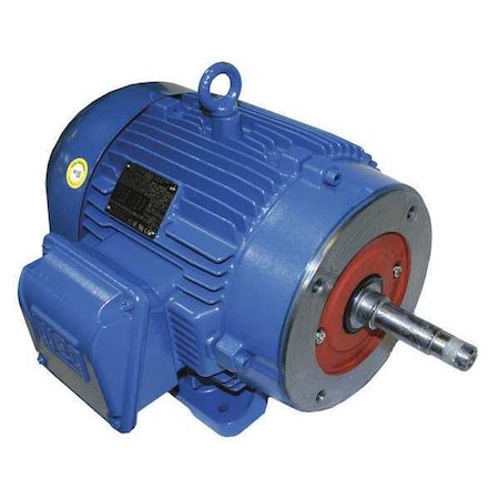 Close-Coupled Pump Motor,15 HP,20-7/16"L