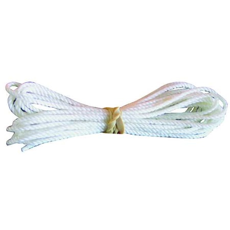 Braided Halyard,3/8 In.Dia,White