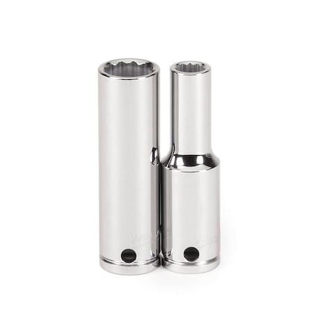 1/2" Drive, 1-3/8" SAE Socket, 12 Points, Deep ,1-3/8",1/2" Dr.