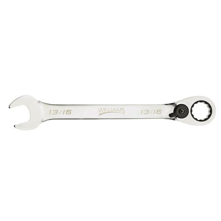 Williams Ratcheting Combo Wrench,12 pt.,1"