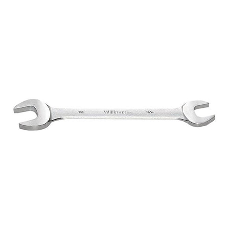 Williams Wrench,Open End,9/16X5/8",Satin Chrome