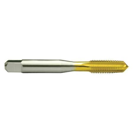 Straight Flute Hand Tap, M20-2.50, Bottoming, 4 Flutes, Metric Coarse
