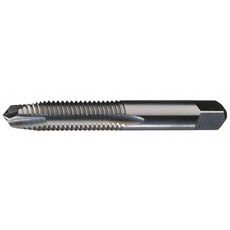 Spiral Point Tap, 1/4"-20, Plug, UNC, 2 Flutes, Uncoated