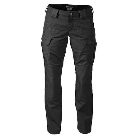 Women's Tactical Pants, 2, Black, 35% Cotton, 65% Polyester