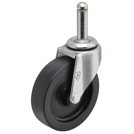 2" X 13/16" Non-Marking Polyolefin Swivel Caster, No Brake, Loads Up To 90 lb