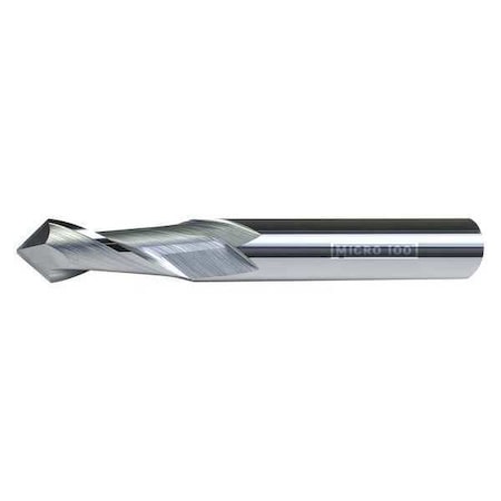 Carb End Mill,5/16 In,4FL,CC,AlTiN Coat