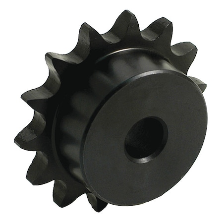 Roller Chain Sprocket, Stock Plain Bore, 100 Chain Size, 11 # of Teeth