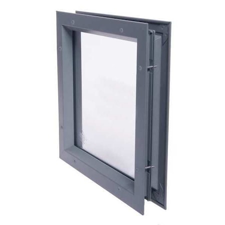 Lite Kit with Glass,Steel,12" Opening H