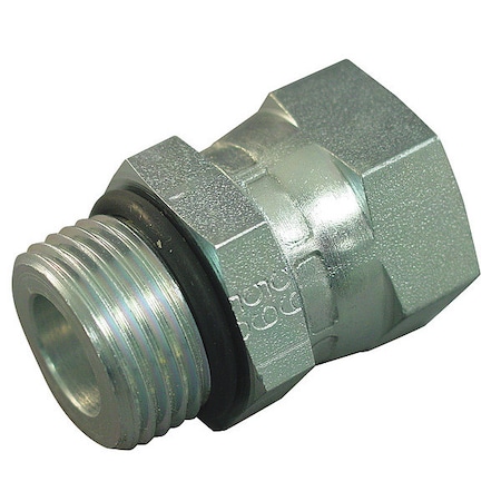 Hydraulic Hose Adapter,Straight,1.50" L