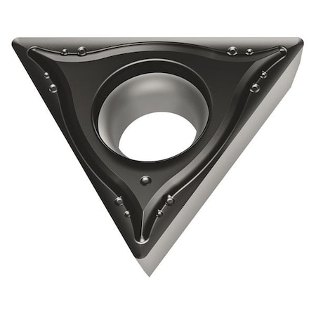 Triangle Turning Insert, Triangle, 3/8 in, TPMW, 0.8 mm, Carbide