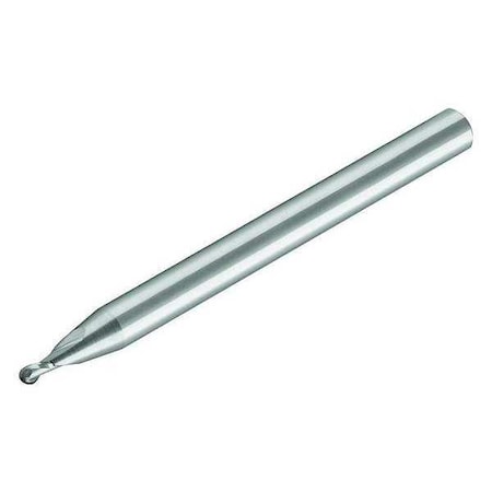 Carbide End Mill, Dia 0.031, Cut L 0.093