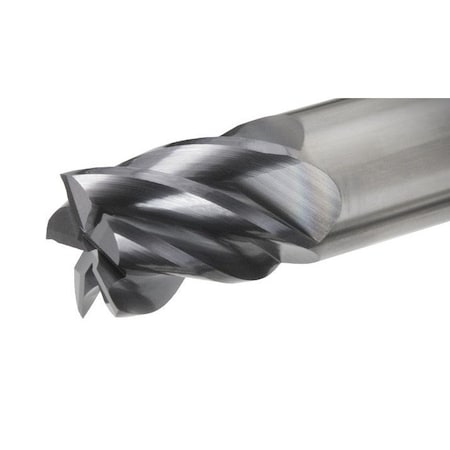 Corner Radius End Mill, 0.5 in, Carbide