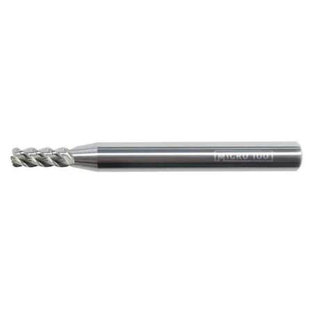 Carb End Mill,6.00mm,4FL,CC,AlTiN Coat