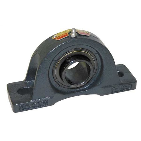 Pillow Block Bearing,Ball,1-11/16" Bore