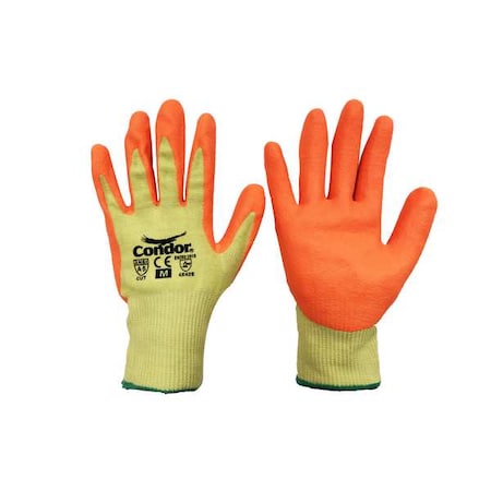 Cut-Resistant Gloves, Cut Level A5 ,Dipped ,Nitrile ,Foam ,L 1 PR