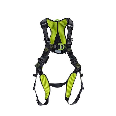 H700 Fall Protection Harness, XS, 420 lb, Quick-Connect Chest/ Quick-Connect Leg Straps