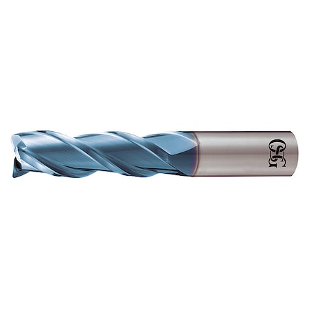 Corner Radius End Mill, 0.75 in, Carbide