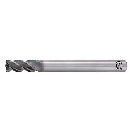 Corner Radius End Mill, 0.4375 in