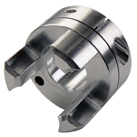 Jaw Coupling Hub,1in.,Aluminum