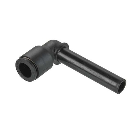 Metric Push-to-Connect Fitting, Polymer, Black