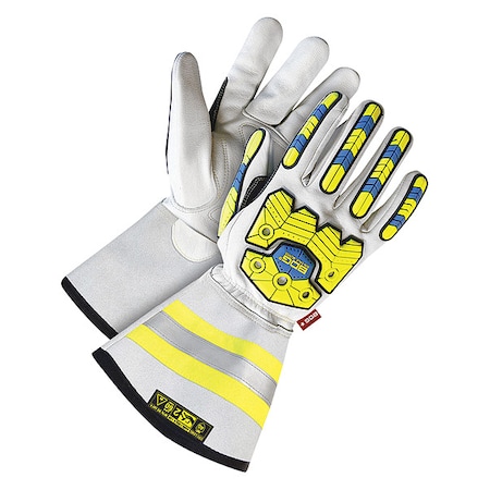Cut-Resistant Leather Gloves, Cut Level A5 ,2XL 1 PR