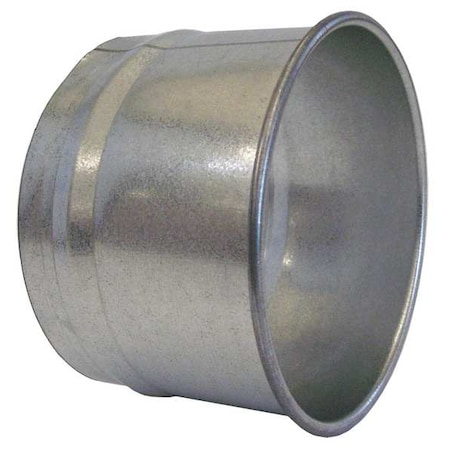 10" x 4" Round Duct Hose Adapter, 22 ga.