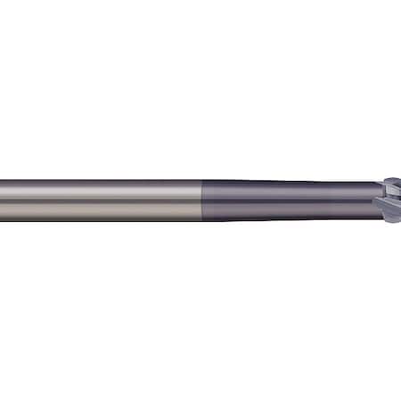 Carbide End Mill,10 mm,Cut 6.7 mm,4 FLT