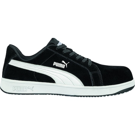 Women's Athletic Shoe, Black, White, 8, 640115
