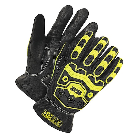 Cut-Resistant Leather Gloves, Cut Level A5 ,XL 1 PR