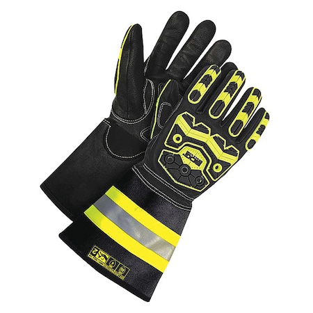 Cut-Resistant Leather Gloves, Cut Level A5 ,M 1 PR