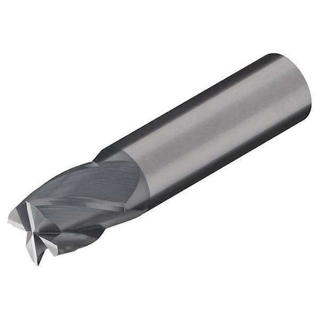 Carbide End Mill, 9/32, Cut 1/2, 4 FLT