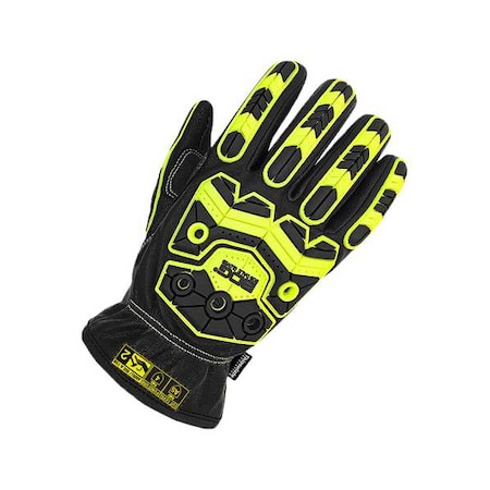 Cut-Resistant Leather Gloves, Cut Level A5 ,L 1 PR
