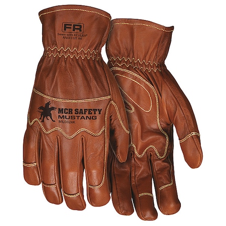 Leather Gloves, Cut Level A4 ,2XL 1 PR