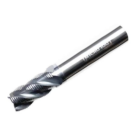 Carbide End Mill,1/4 In,Cut 3/4 In,4 FLT
