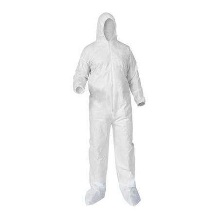 2XL, White, Microporous Film Laminate