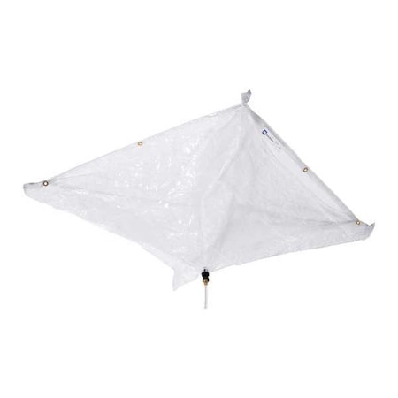 Roof Leak Diverter,Clear,40 lb.