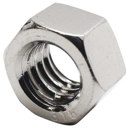 Hex Nut, M3-0.50, 18-8 Stainless Steel, Not Graded, Advanced Corrosion Resistance, 2.20 mm Ht